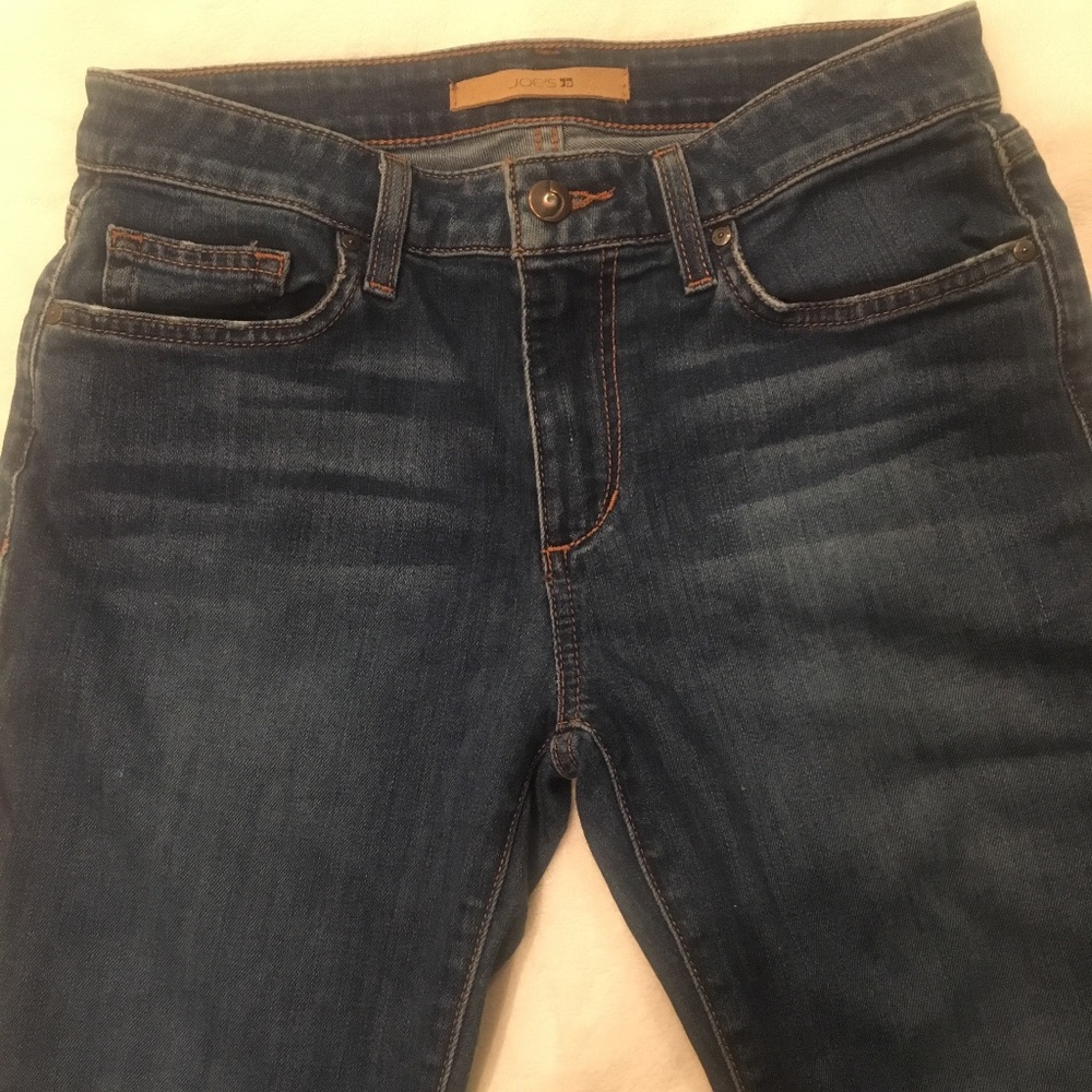 Joe’s Jeans cropped distressed frayed ankle capris size 27